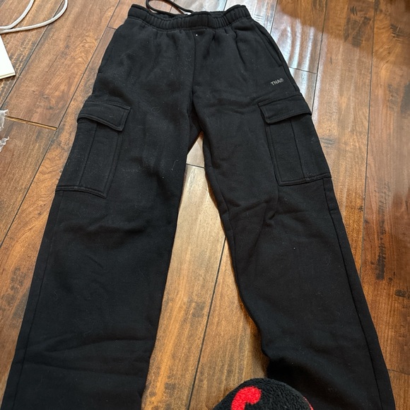 Aritzia Pants - Black aritzia TNA cargo sweatpants